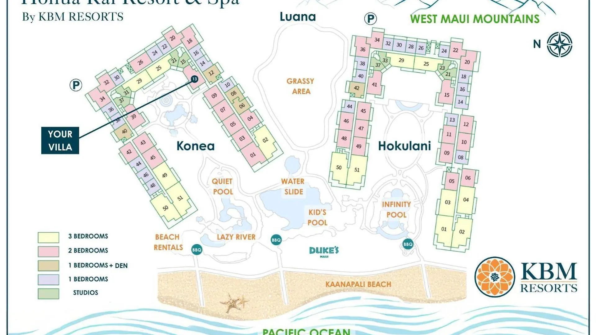 Kbm Resorts Free Car Honua Kai Konea Ocean View 2-Bedroom Condo Great For Families Hkk-213 Kaanapali Verenigde Staten